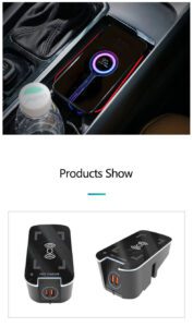 Volvo XC60 S60 V60 XC90 S90 V90 Kabelloses Ladegerät - Image 9