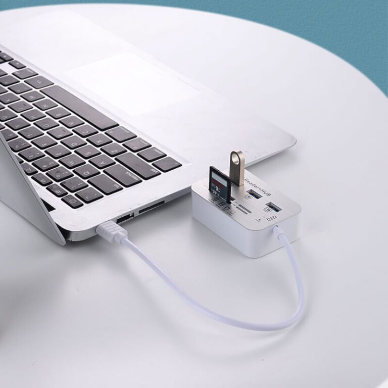USB - USB 3.0 HUB 7in1 3 Ports SD TF MS,M2 MMC Speicherkartenleser