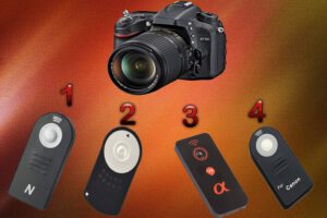 Canon-Nikon-Sony-Kameras Fernbedienung