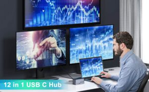 Dockingstation, 18-in-1-USB-C-Dual-Monitor - Image 3