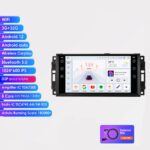 Jeep Wrangler Compass Chrysler Android Radio 7 Zoll DAB,4G - Image 11