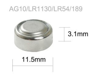 AG10 1,5V Batterien 389a L1131 189 389 L - Image 3