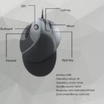 Ergonomische vertikale optische Maus - Image 5