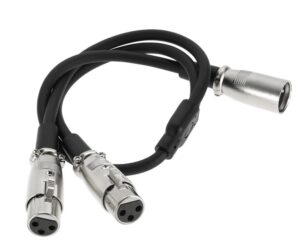 XLR Stecker auf Dual XLR Female - Image 3