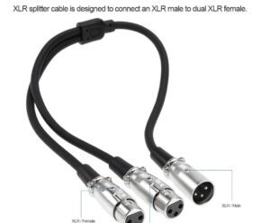 XLR Stecker auf Dual XLR Female - Image 5
