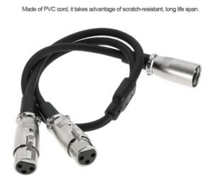 XLR Stecker auf Dual XLR Female - Image 6