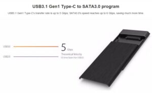 2,5 Zoll USB3.0 Typ-A bis Typ-C Externe - Image 7