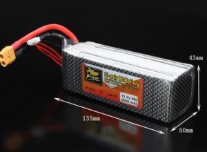 Leistung 11.1V 8000mAh 3S 40C Lipo Batte - Image 6