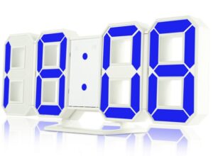 Uhr Digital 3D Glowing Night Mode Helligkeit einstellbar - Image 6