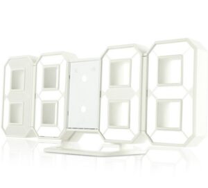 Uhr Digital 3D Glowing Night Mode Helligkeit einstellbar - Image 7