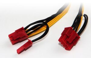 power CPU Molex 8 pin to 2 PCI-e 8 (6+2) - Image 2