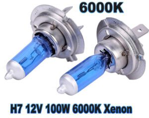 H7 12V 100W 6000K Xenon H7 Super Weiß