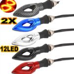 Motorrad 2X 12 LED Blinker