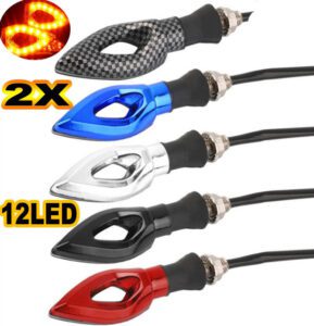 Motorrad 2X 12 LED Blinker