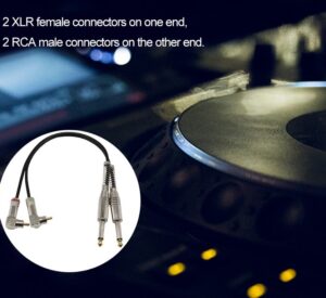 Dual 6,35 mm auf Dual-Cinch-Audiokabel - Image 2