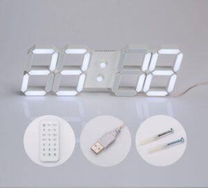 3D Modern Digital LED Wanduhr - Image 3