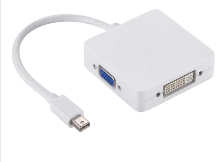 Apple Accessories - 3 in 1 Mini-DP zu HDMI / DVI / VGA-Anzei