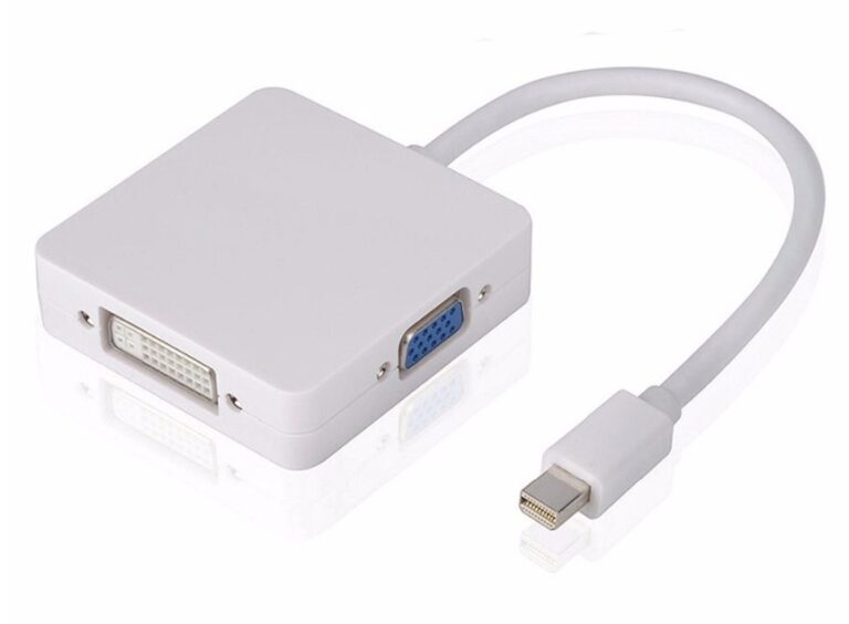 Apple Accessories - 3 in 1 Mini-DP zu HDMI / DVI / VGA-Anzei