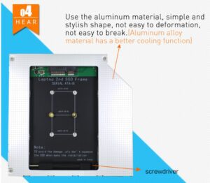 Optibay 2ND HDD Caddy 12,7 mm SATA 3 Fes - Image 8