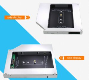 m.2 M2 NGFF SSD 2nd HDD Caddy 12.7mm SAT - Image 10