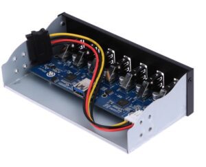 USB 3.0 8-Port-Frontplatten-Hub - Image 2