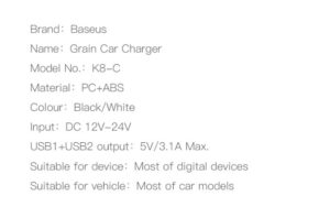 Auto-Ladegerät Mini Dual-USB-Ladegerät - Image 5