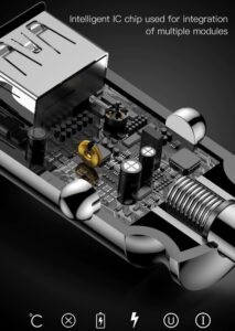 Auto-Ladegerät Mini Dual-USB-Ladegerät - Image 7