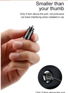 Auto-Ladegerät Mini Dual-USB-Ladegerät - Image 8