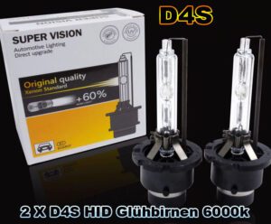 D4S 2X HID Glühbirnen 6000k - Image 7