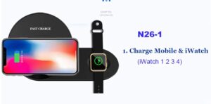 iPhone X XS MAX iWatch 1 2 3 4 Ladegerät - Image 3