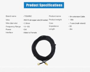 WiFi Wi-Stecker-Buchse-Antennenkabel - Image 2