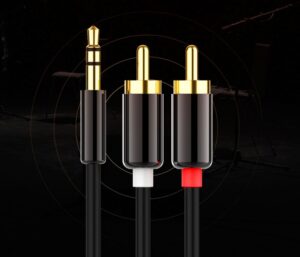 2RCA bis 3,5 Audio-Autokabel - Image 2