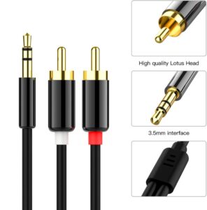 2RCA bis 3,5 Audio-Autokabel - Image 4