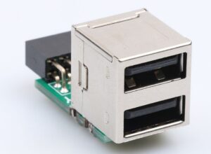 USB 2.0 9Pin-Buchse 2 Port Konverter - Image 2