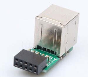 USB 2.0 9Pin-Buchse 2 Port Konverter - Image 3