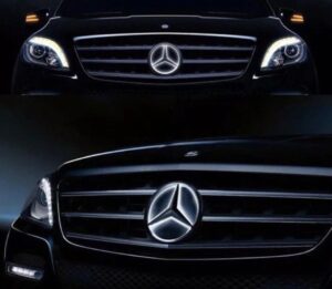 Benz Front Logo Licht Emblem Grill Licht - Image 10