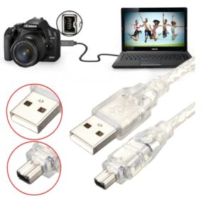 USB-Stecker an Firewire IEEE 1394 4-Pin