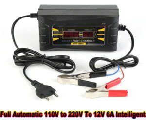 Ladegerät 110V bis 220V bis 12V 6A Intel