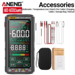 Multimeter 683 6000 Counts Digital Smart Anti-Burn wiederaufladbar - Image 2