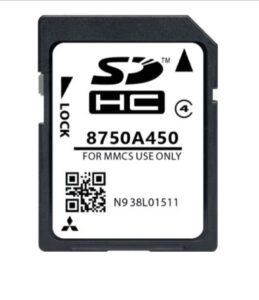 MITSUBISHI MMCS 2023/2024 SAT NAV MAP SD CARD UPDATE EUROPE
