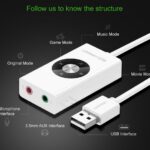 Accessories - USB Sound Externe Karte 5.1 Audio Mic