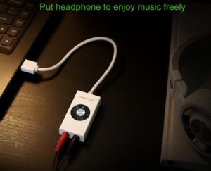 USB Sound Externe Karte 5.1 Audio Mic - Image 3