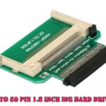 HD Accessories - CF auf 50pin 1,8 Zoll IDE Festplatte