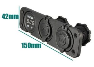 Auto-und Motorrad-Stecker Dual USB Adapt - Image 2