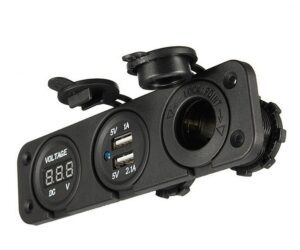 Auto-und Motorrad-Stecker Dual USB Adapt - Image 4