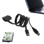 USB + eSATA zu SATA 22pin Kabel - Image 3