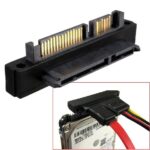 90 Grad abgewinkelt SATA 22 (7 + 15) Pin - Image 2