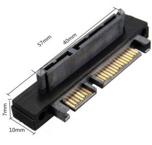 90 Grad abgewinkelt SATA 22 (7 + 15) Pin - Image 4