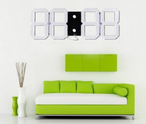 3D Digital geführte Wand-Taktgeber-Uhr - Image 7