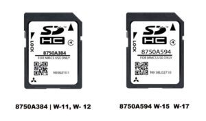 Mitsubishi Europe Maps Navigation SD